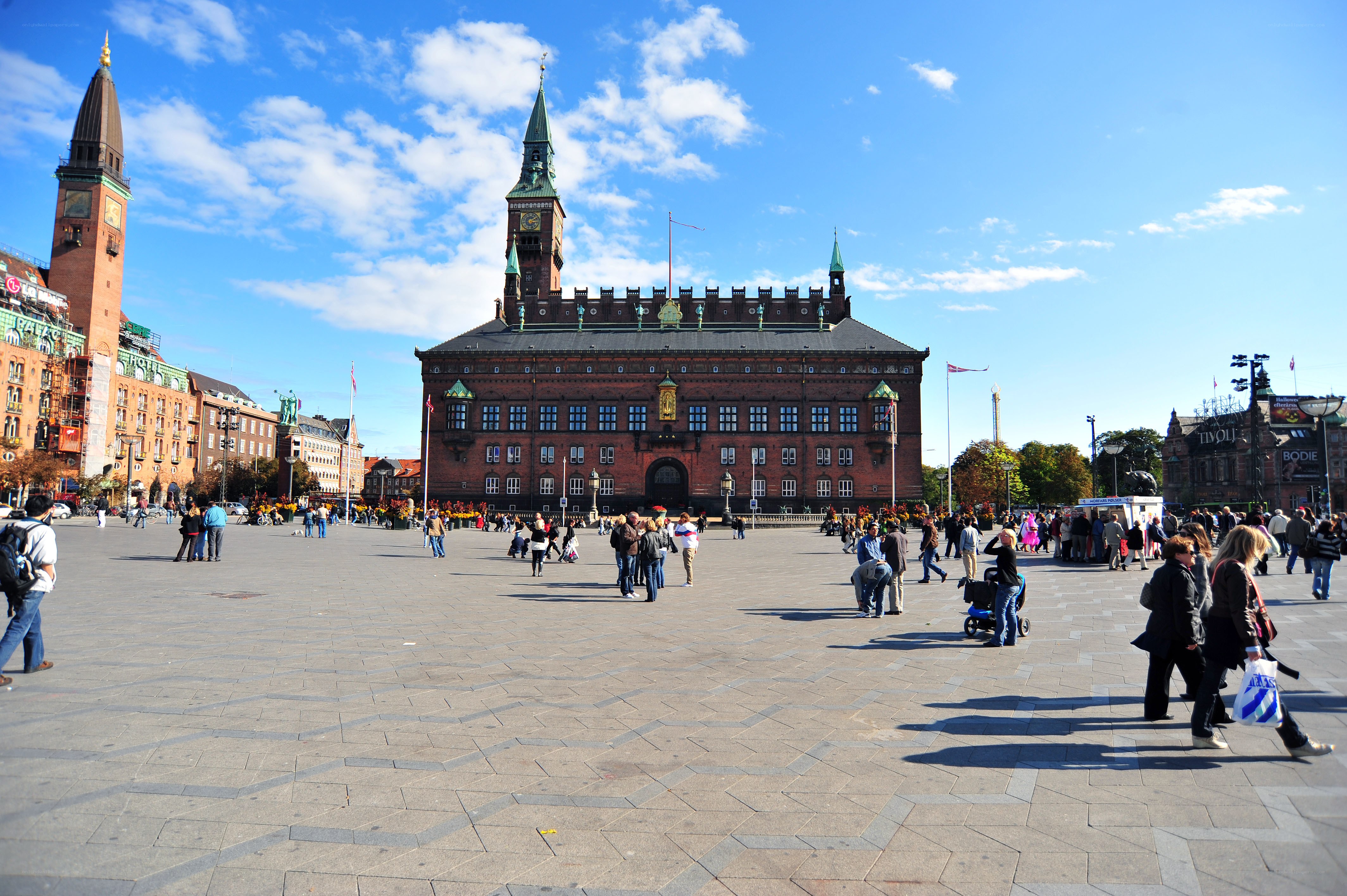 Copenhagen City Hall square