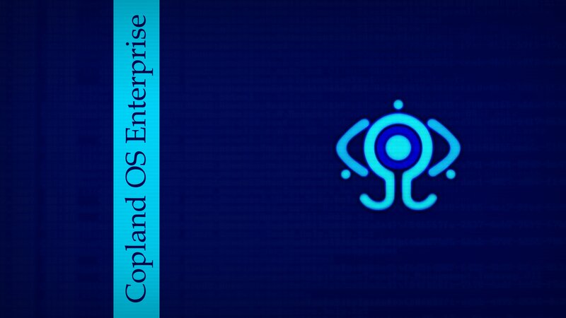 Copland OS Enterprise Logo — Blue