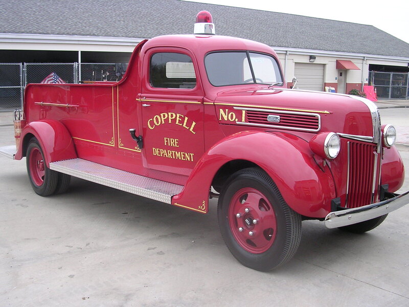 Coppell Fire Department truck