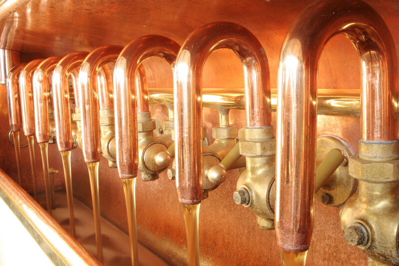 Copper Beer Taps