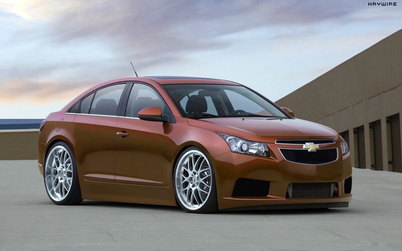Copper Chevrolet Cruze sedan