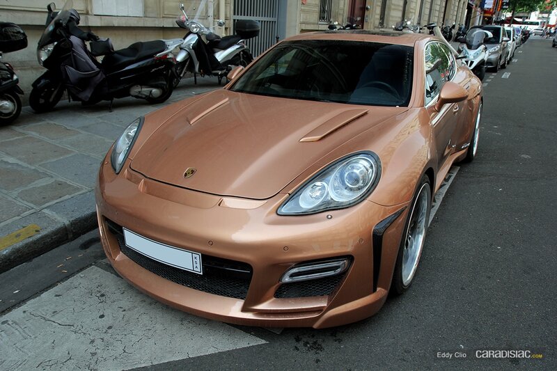 Copper-colored Sports Car — Copper