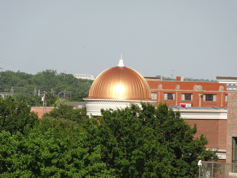 Copper Dome on Building