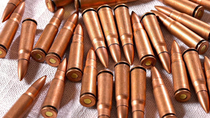 Copper-jacketed Bullets