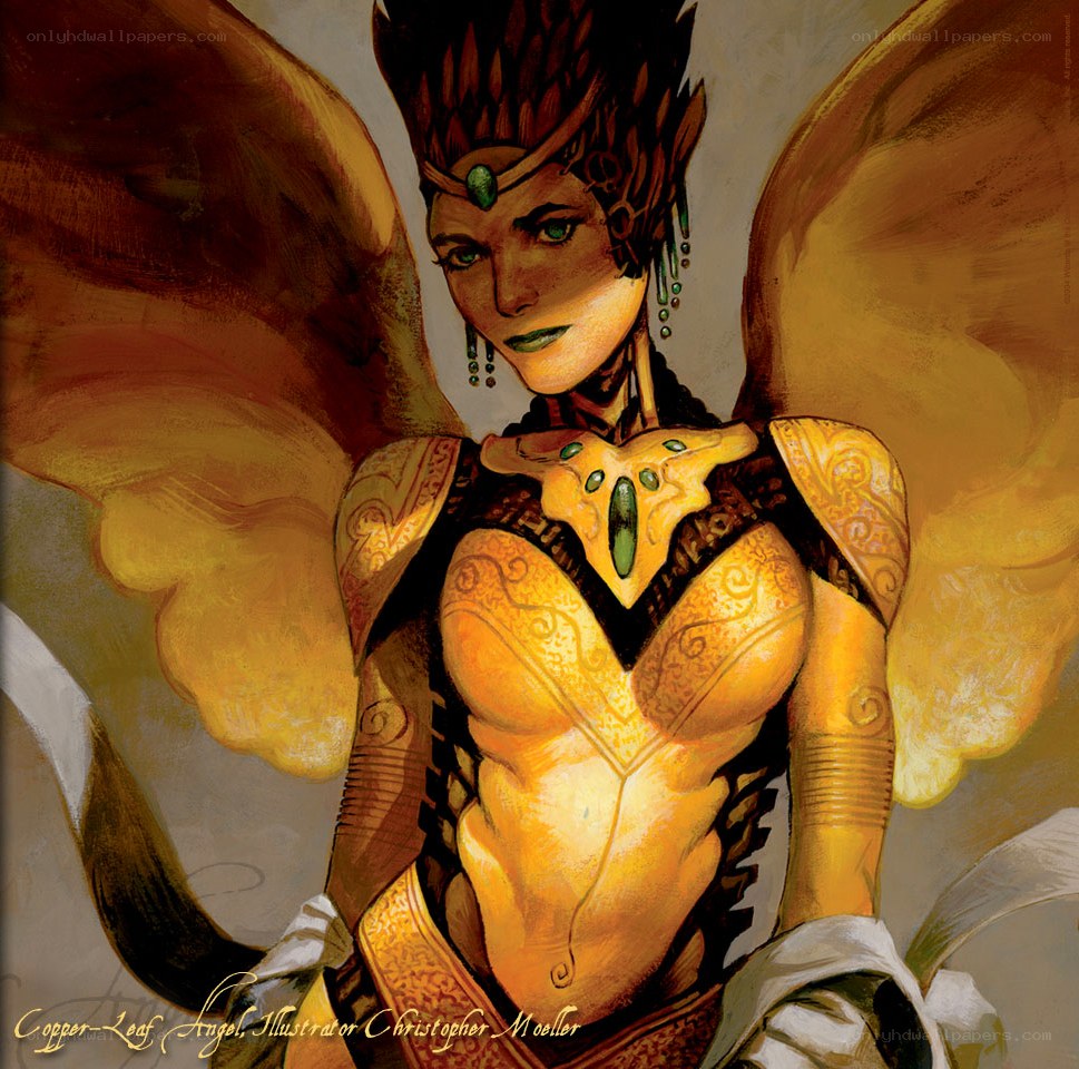 Copper-Leaf Angel artwork