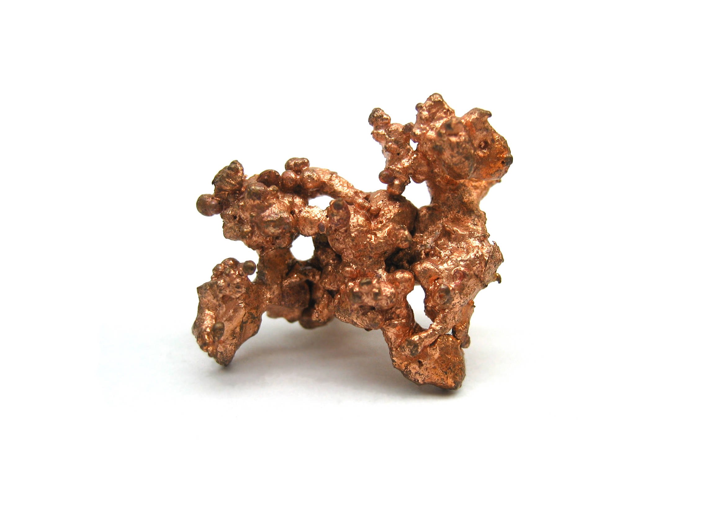 copper nugget mineral specimen