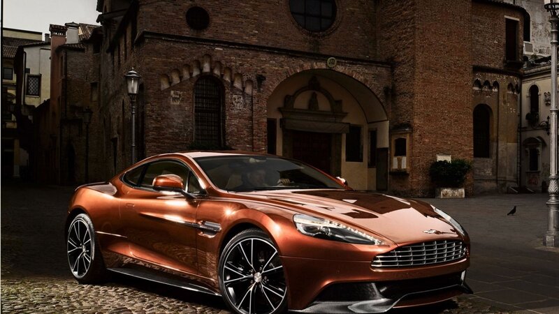 Copper Sports Car — Dramatic, Afternoon, Photograph