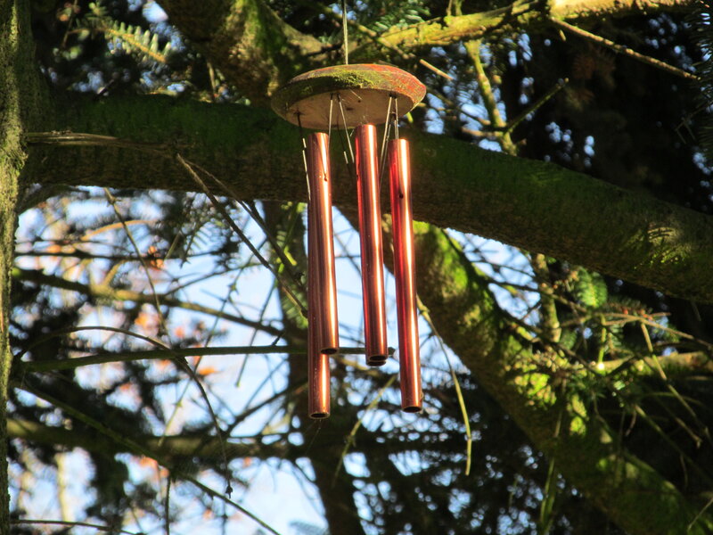Copper Wind Chimes