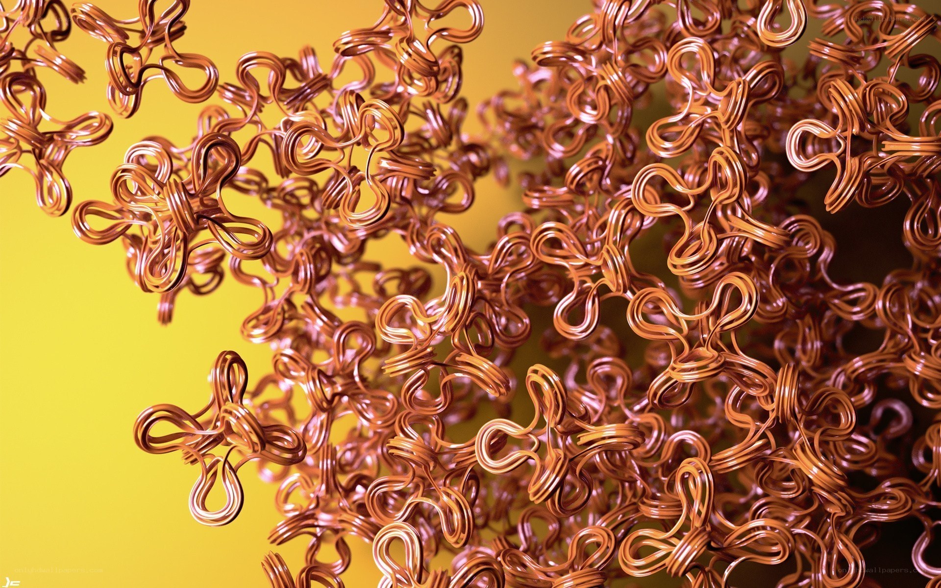 Copper wire coils