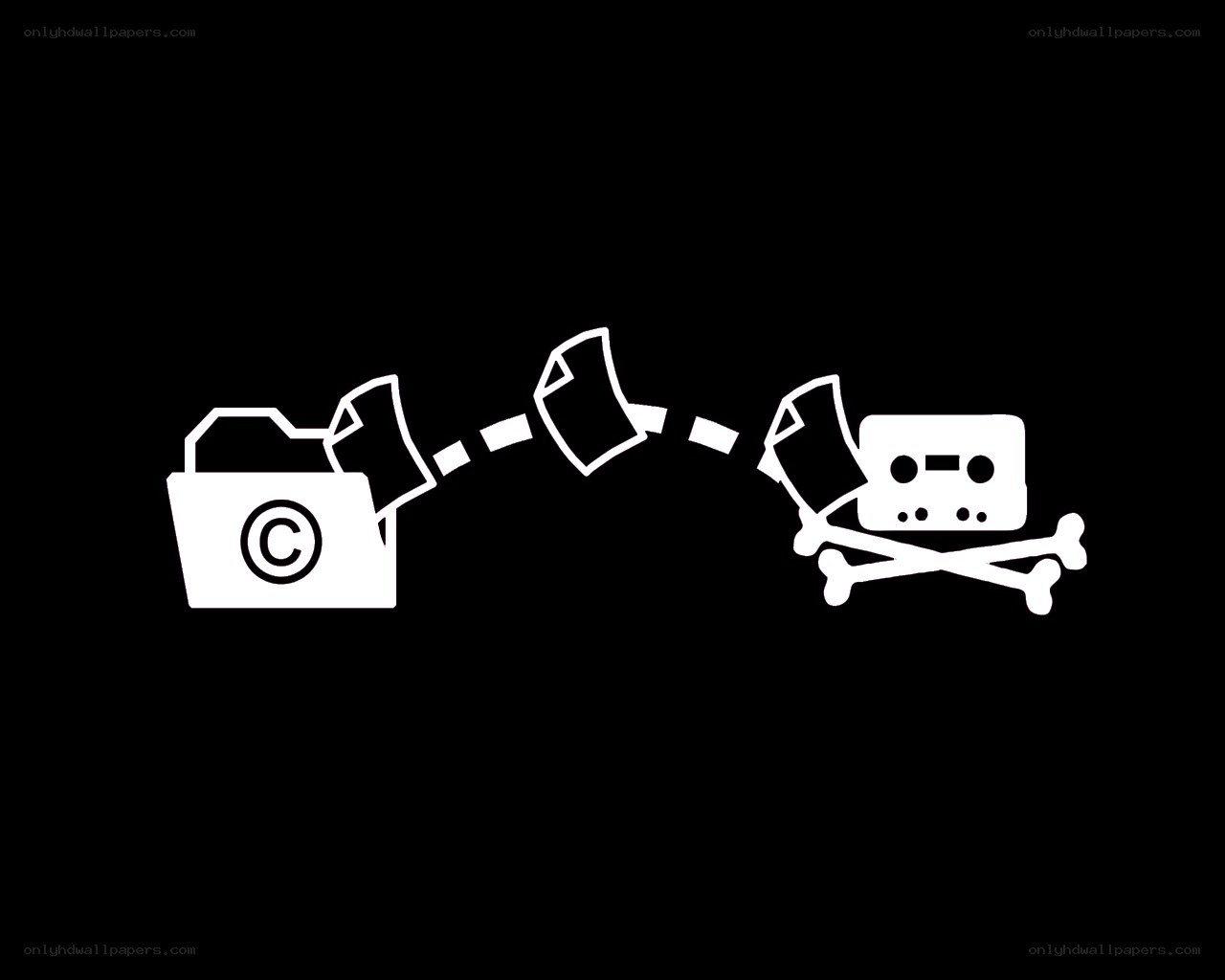 Copyright infringement icon