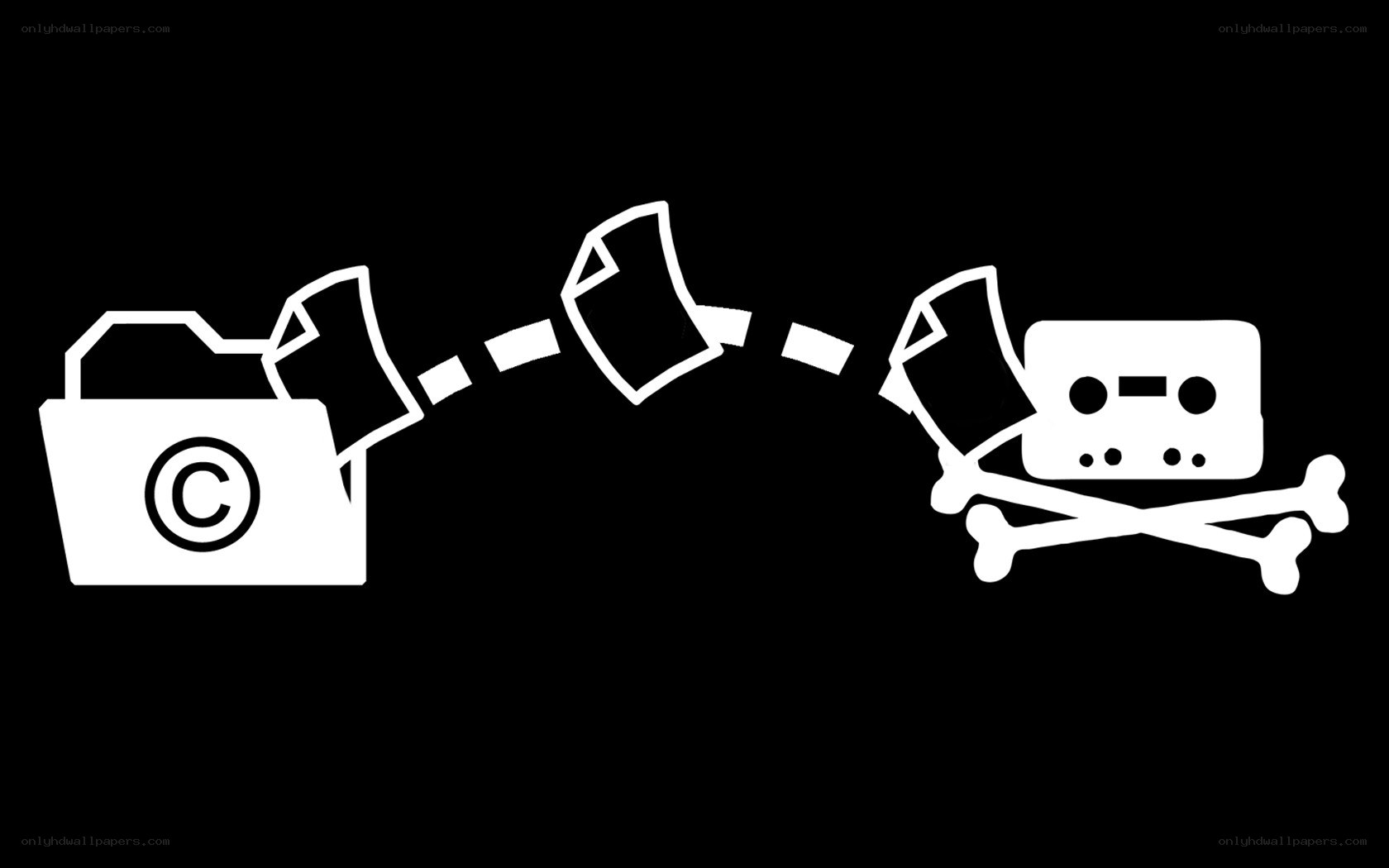 Copyright infringement illustration