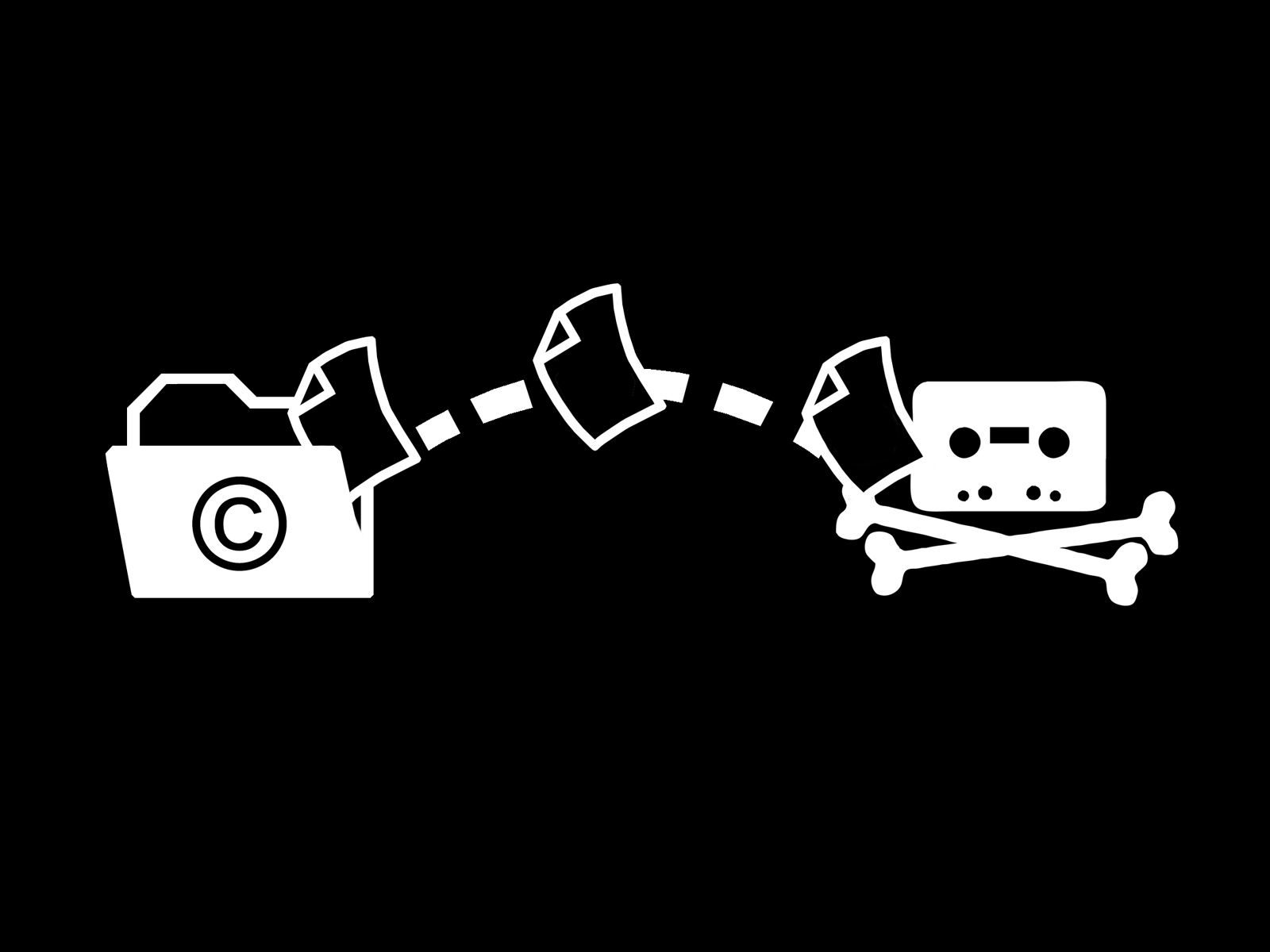 Copyright infringement illustration
