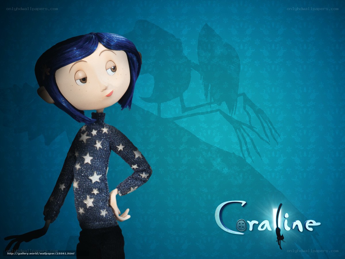 Coraline character wallpaper