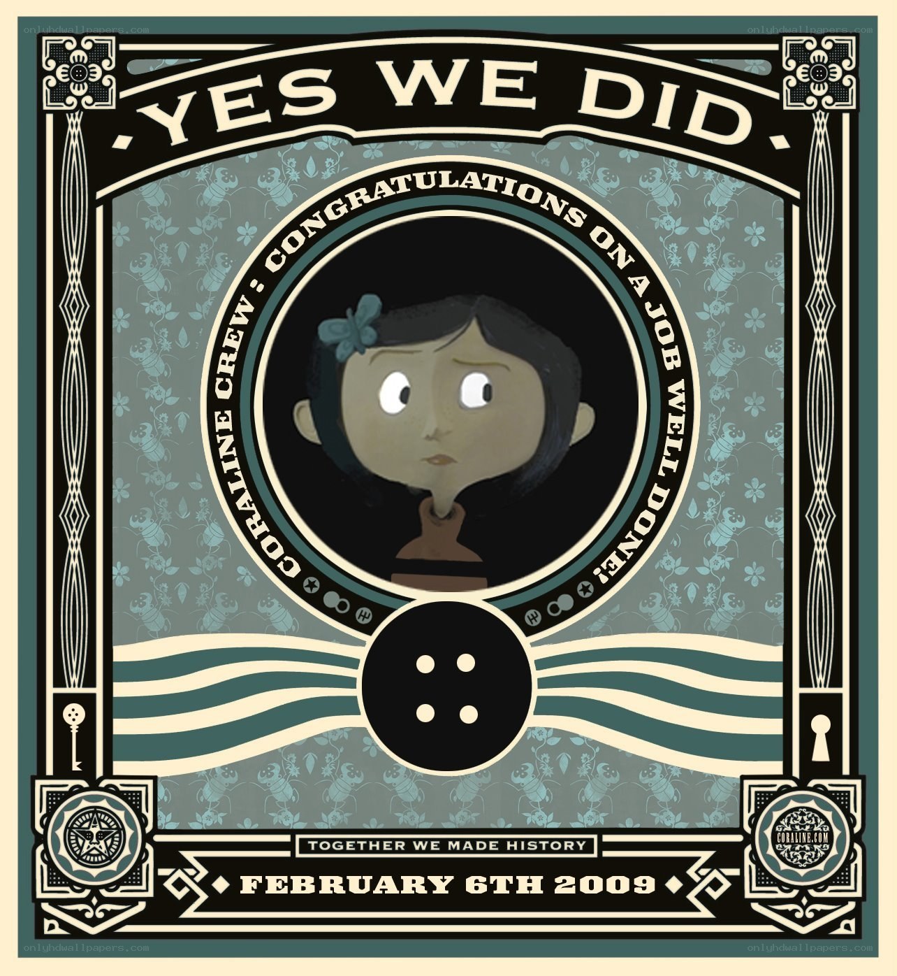 Coraline crew celebration