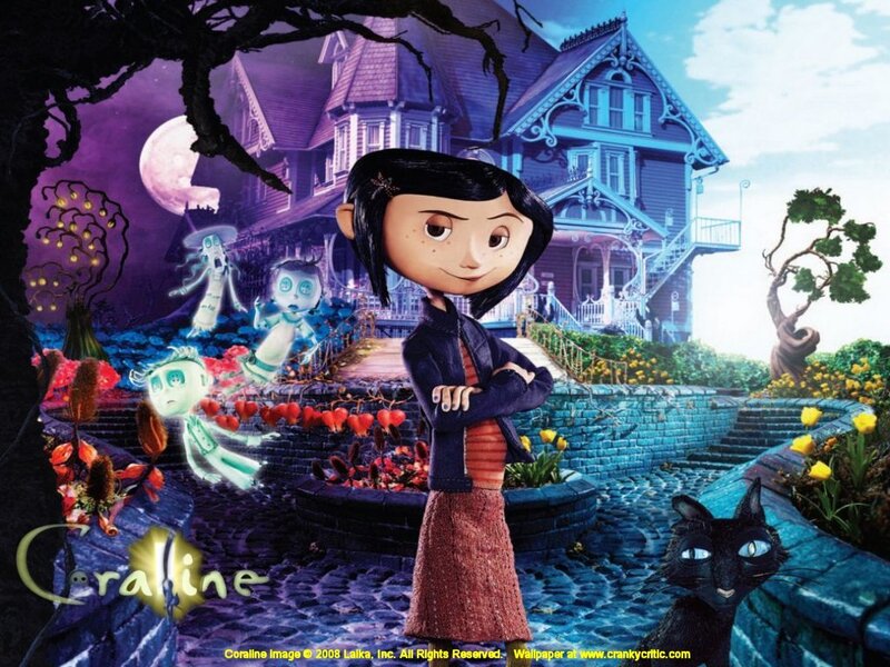 Coraline in the garden