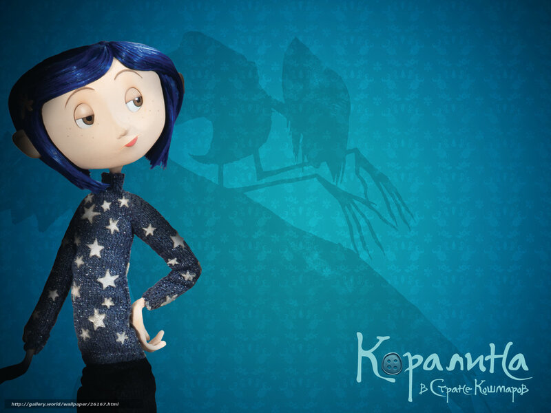 Coraline Jones Character — Blue