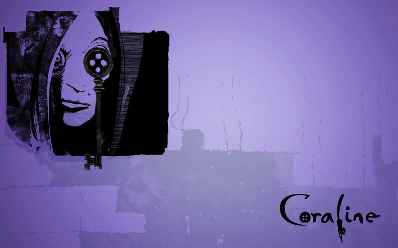 Coraline movie poster art