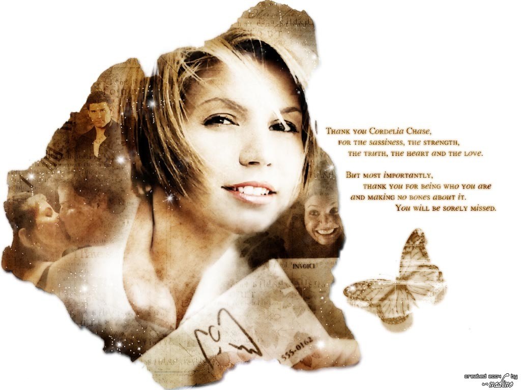 Cordelia Chase tribute collage