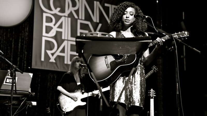 Corinne Bailey Rae performing live