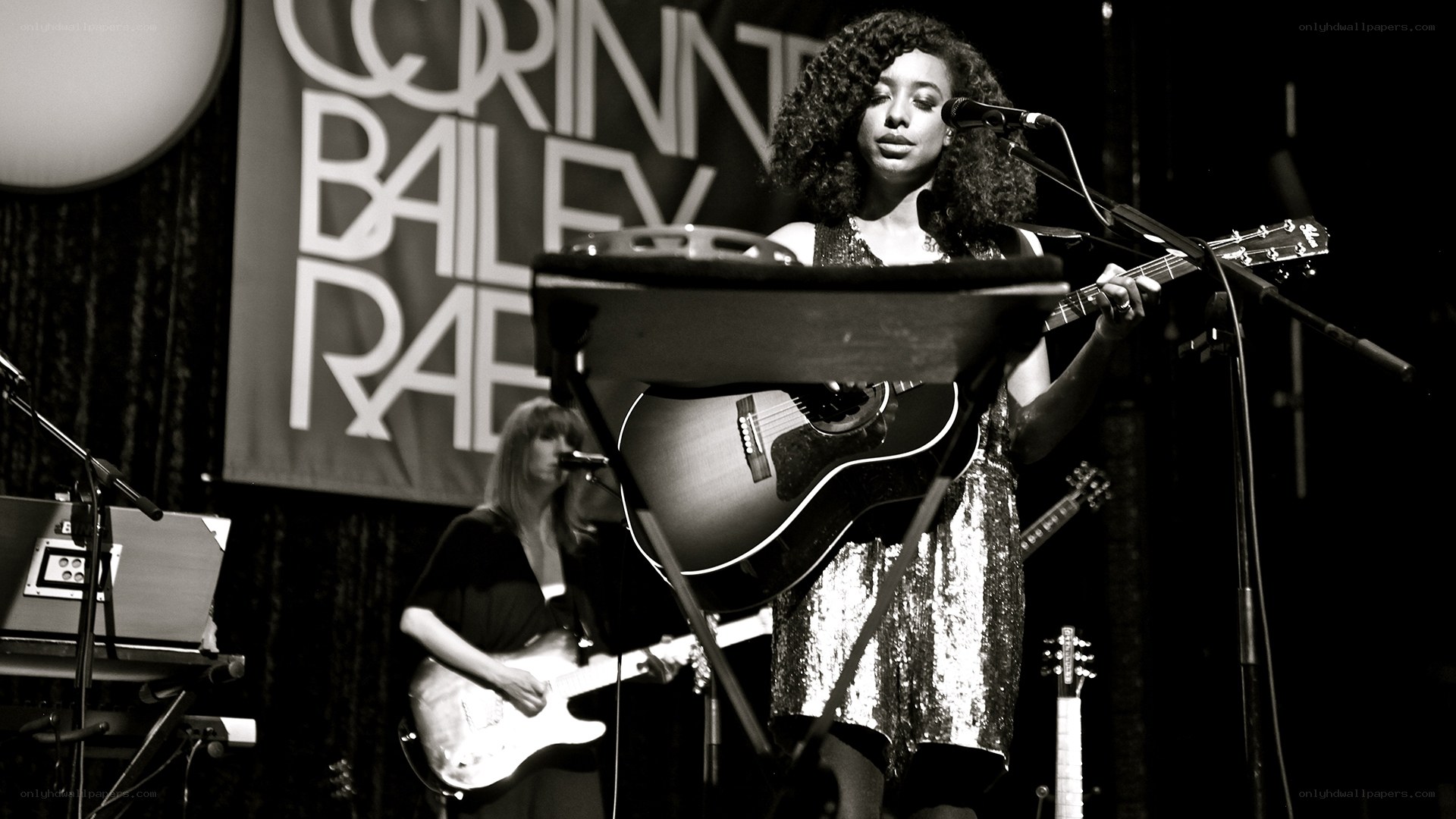 Corinne Bailey Rae performing live