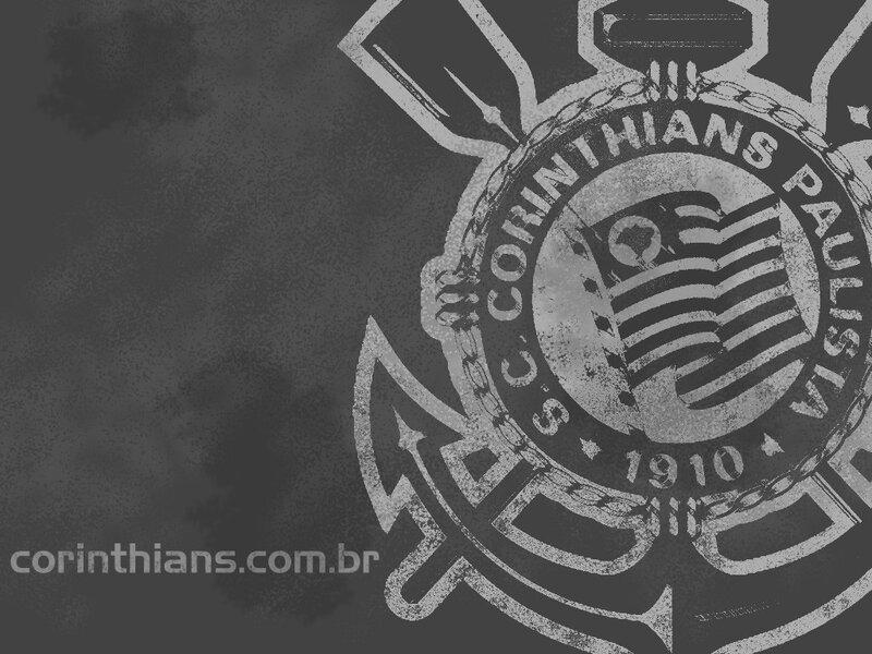 Corinthians Logo — Black, Gritty