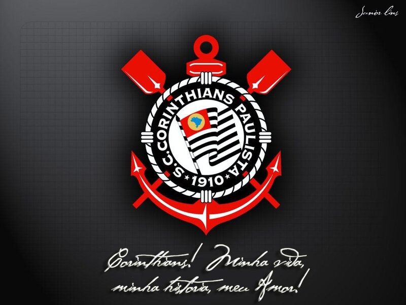 Corinthians Logo — Black, Proud