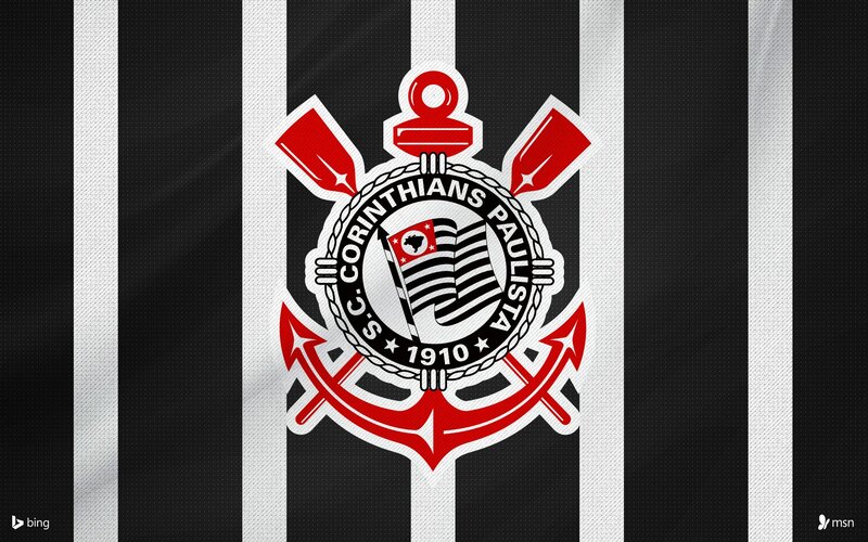 Corinthians Logo on Jersey — Black