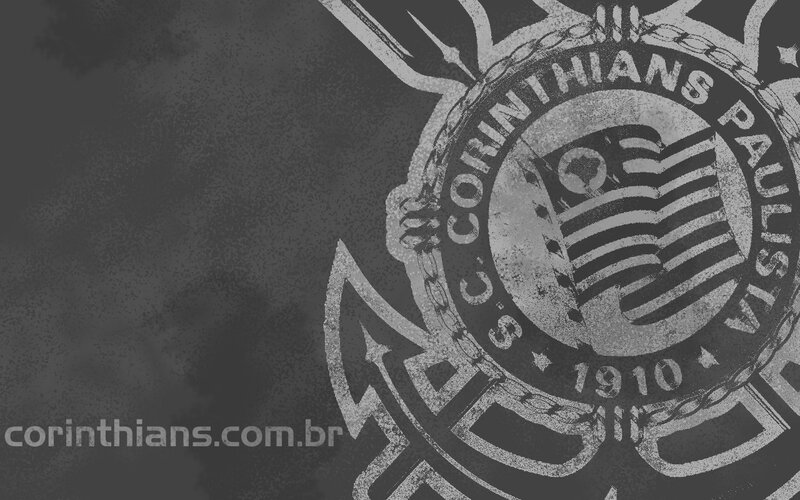 Corinthians logo on textured background