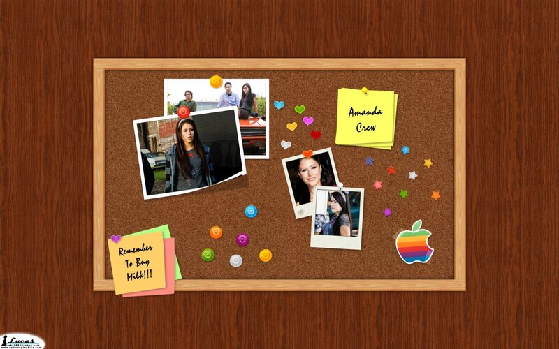 Corkboard with Photos