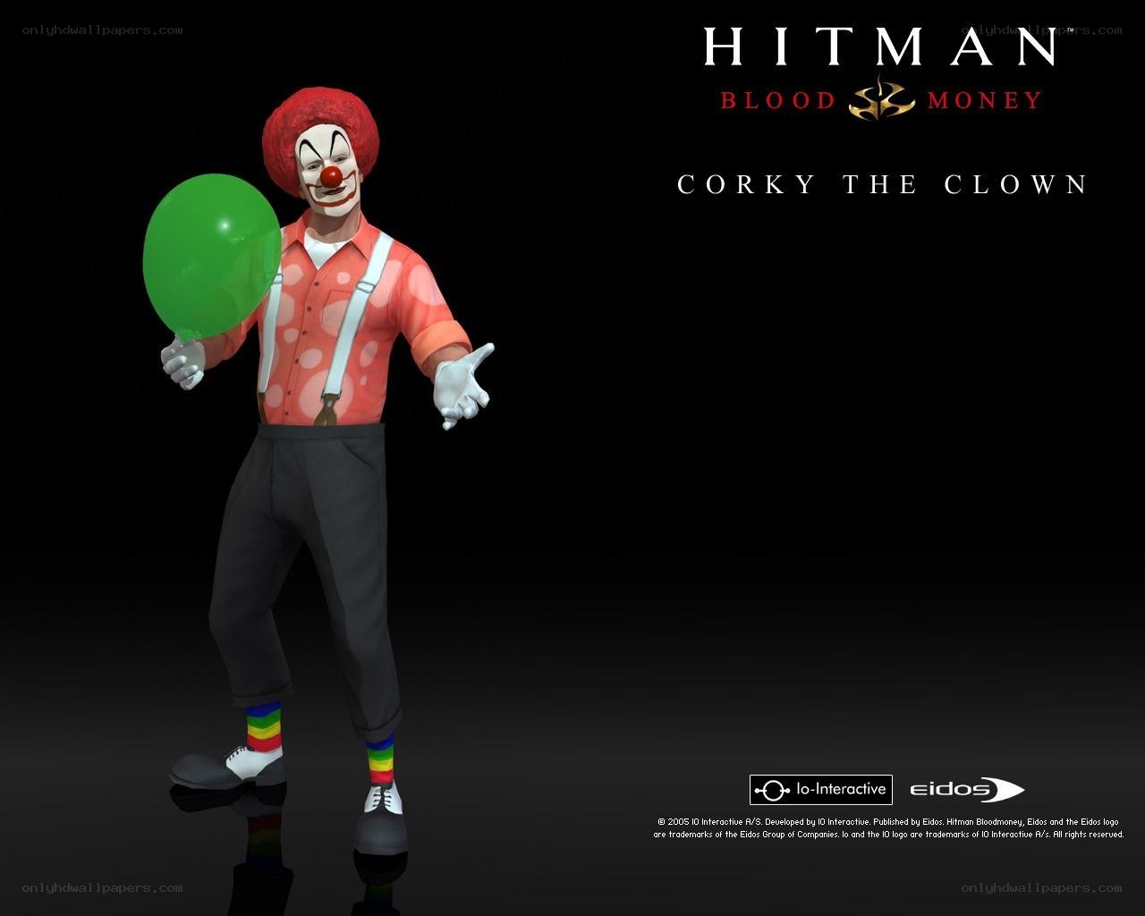 Corky the Clown character