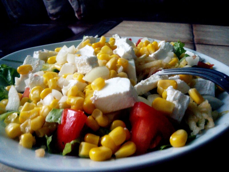 Corn and Feta Salad