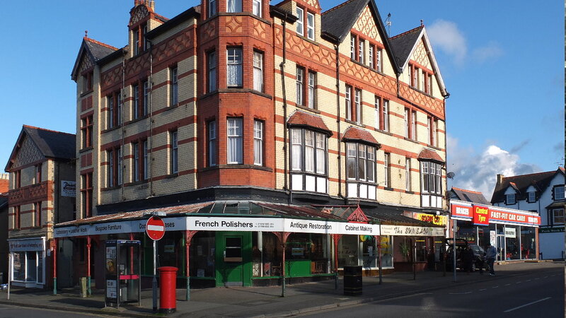 Corner Building with Shops