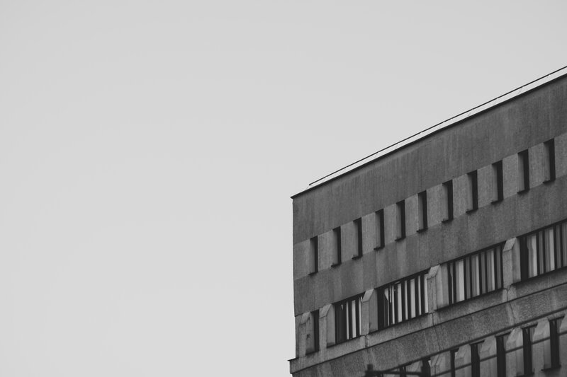 Corner of Concrete Building