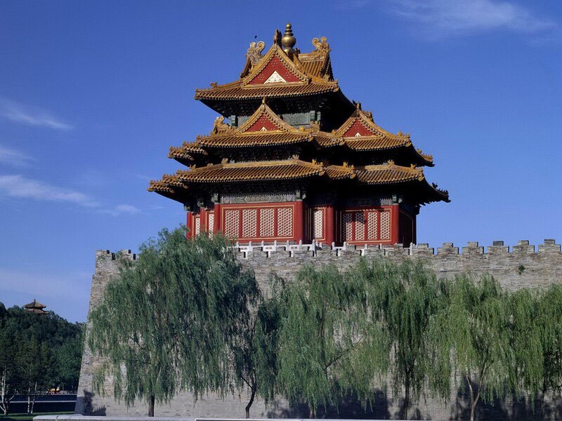 Corner Tower of Forbidden City