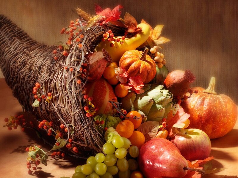 Cornucopia of Autumn Produce