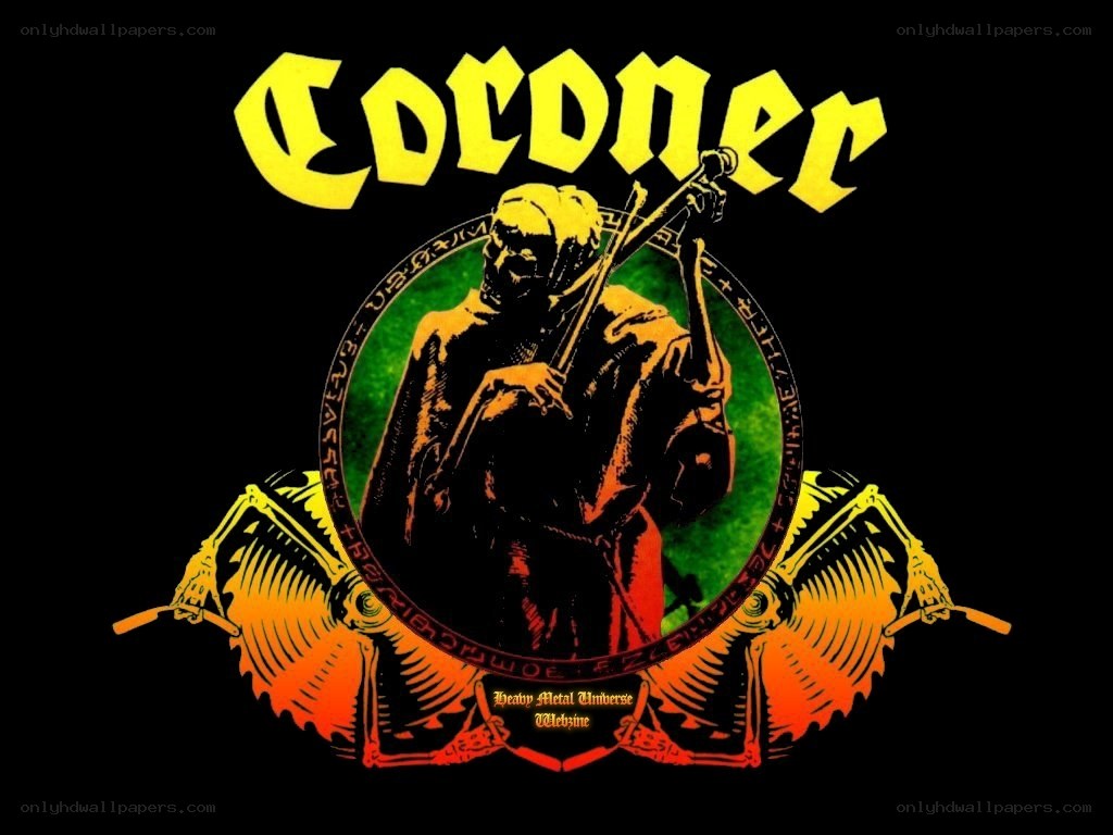 Coroner band logo artwork