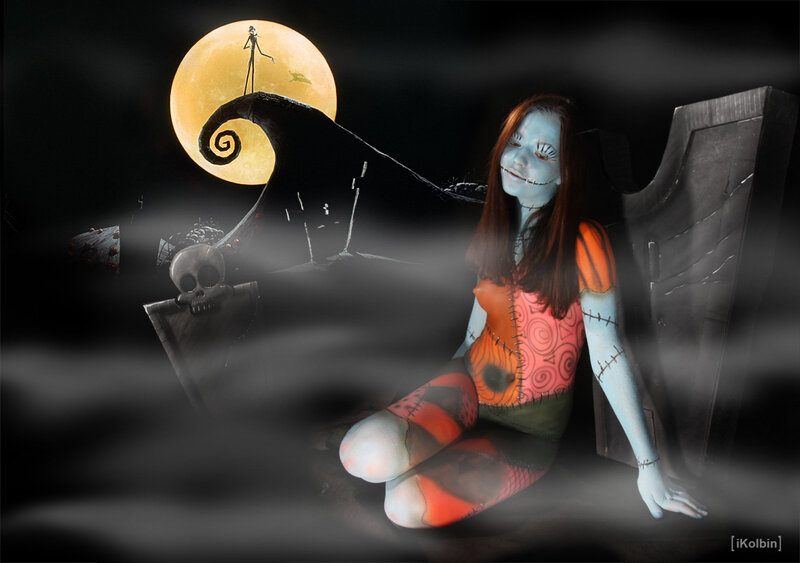 Corpse Bride cosplay scene