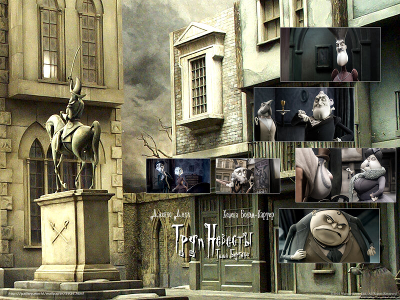 Corpse Bride movie collage