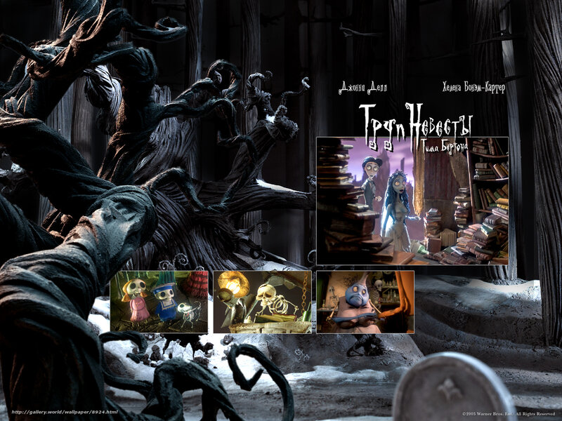 Corpse Bride movie collage
