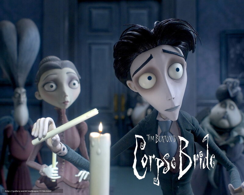 Corpse Bride movie scene