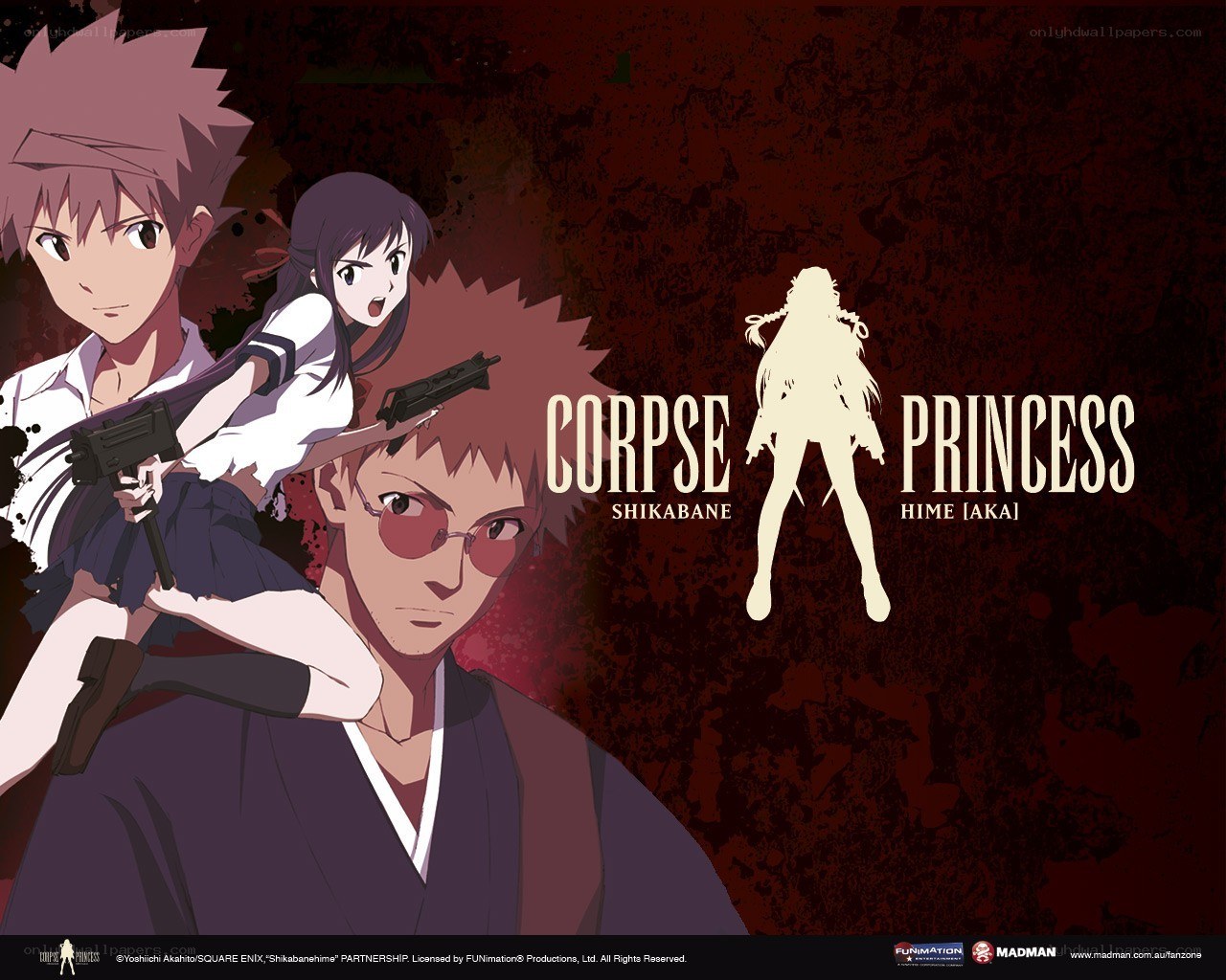 Corpse Princess anime promotional art