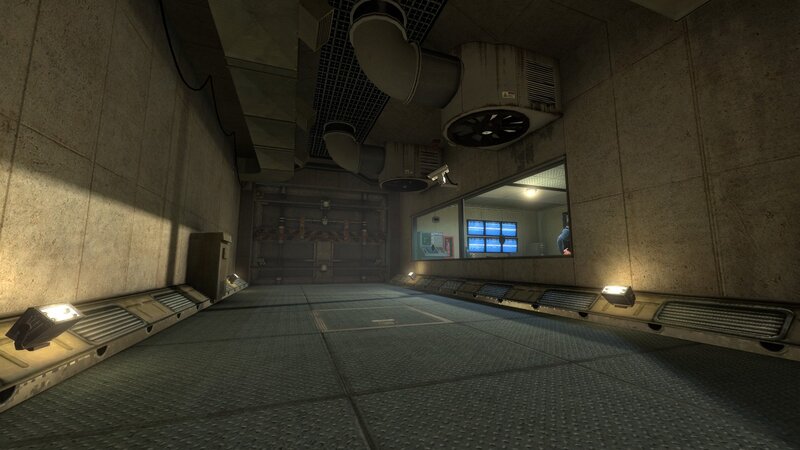 Corridor with Control Room
