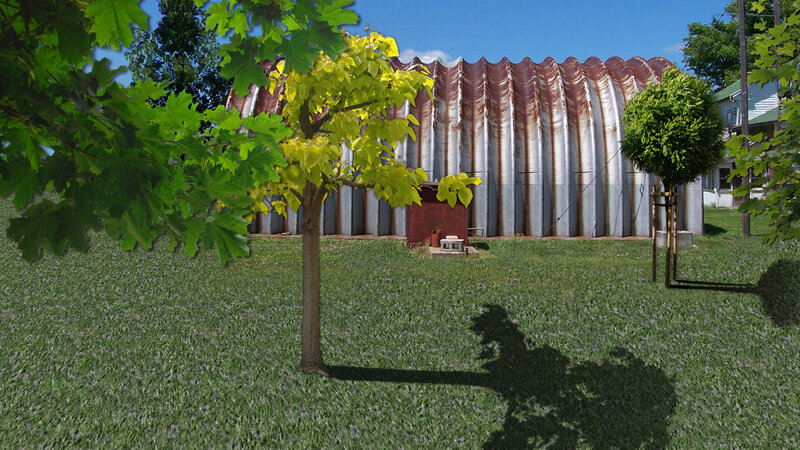 Corrugated Metal Building