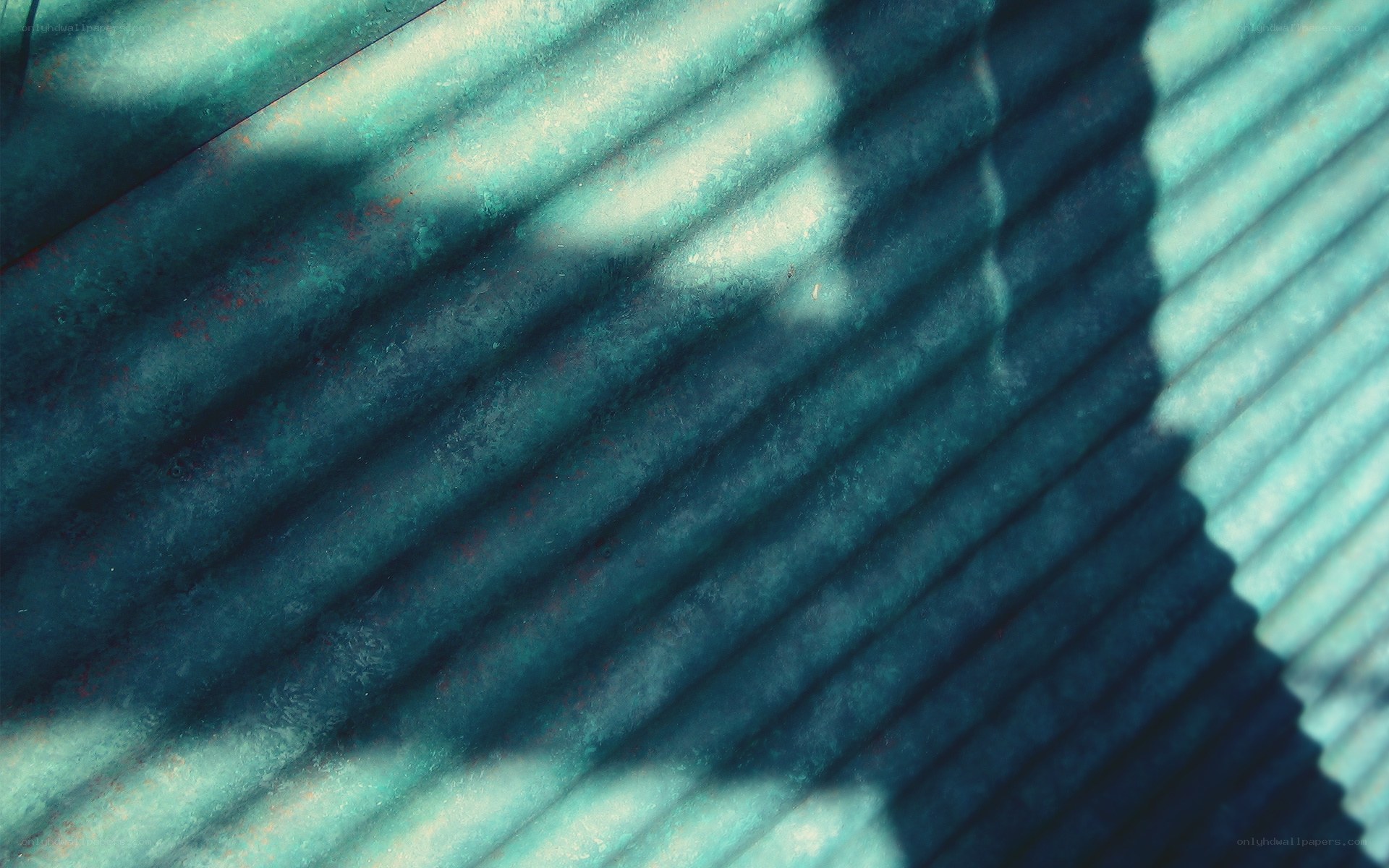 corrugated metal texture with shadows