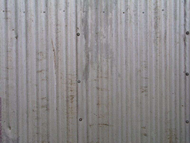 corrugated metal wall texture