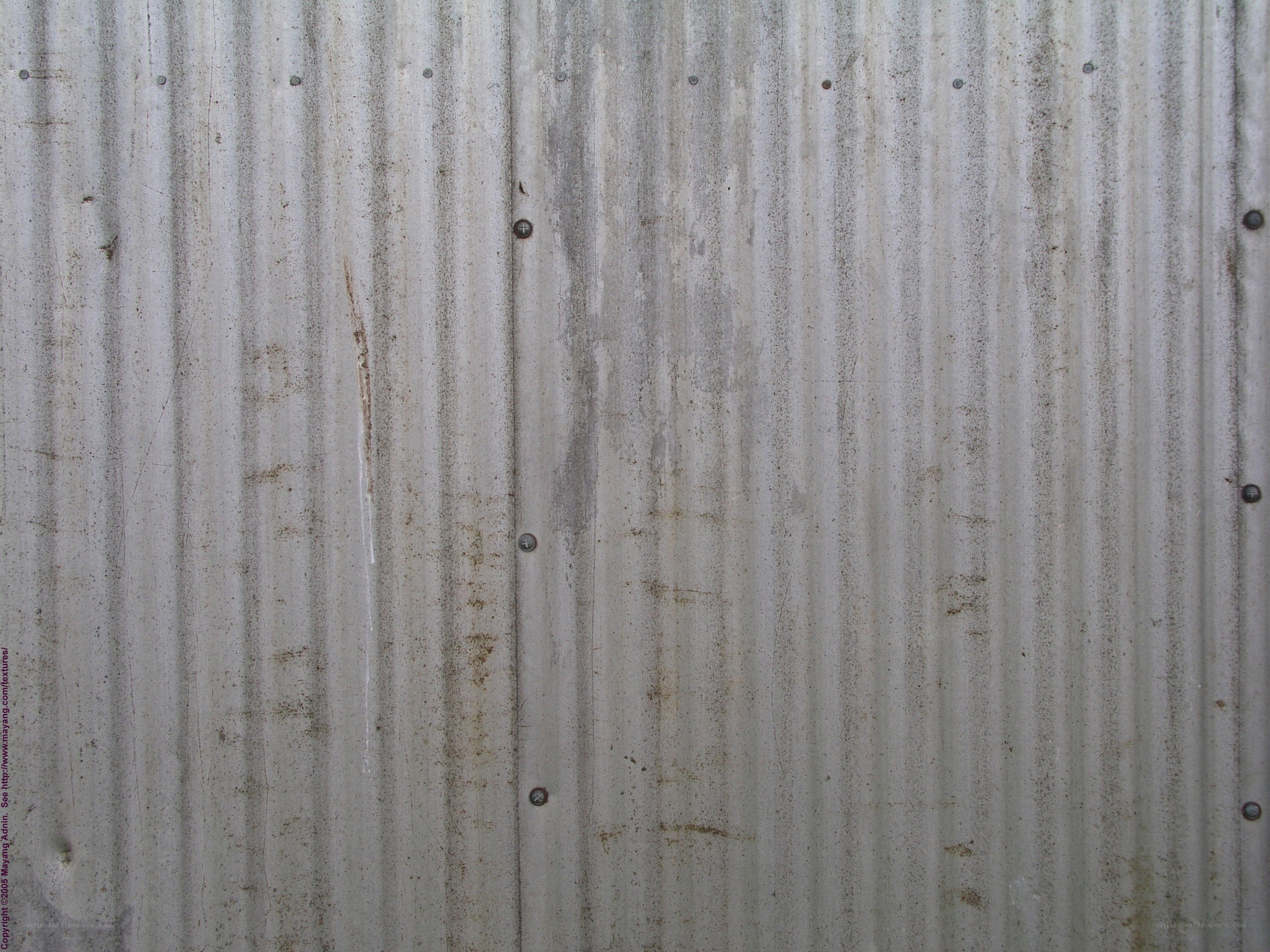 corrugated metal wall texture