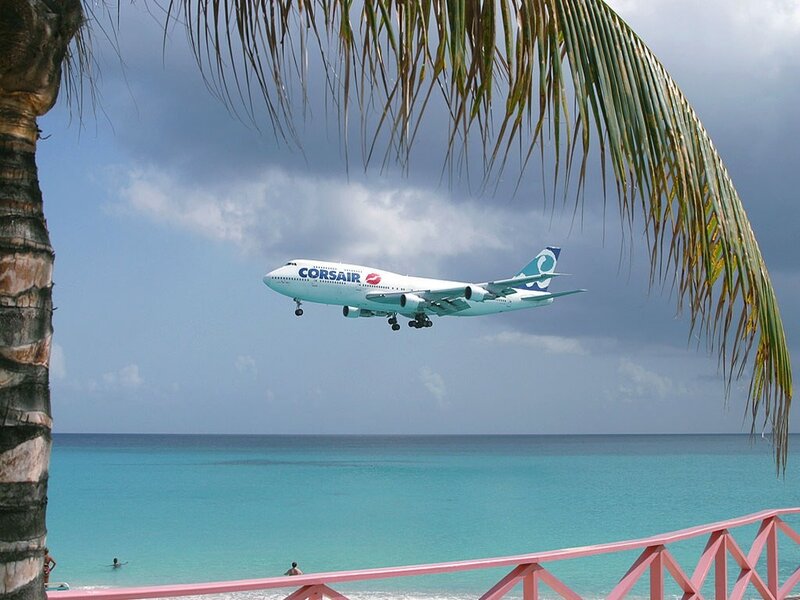 Corsair Airplane Landing