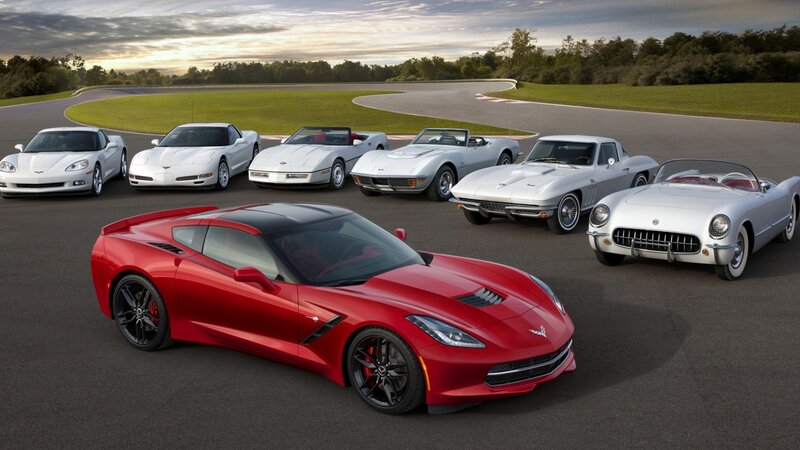 Corvette car lineup