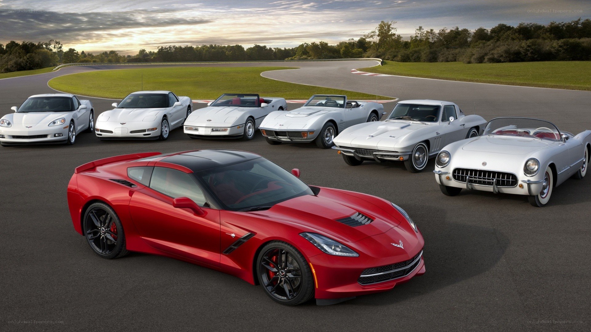 Corvette car lineup