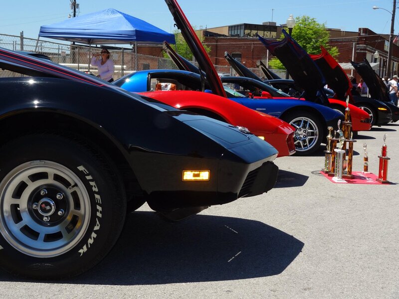 Corvette Cars at Show